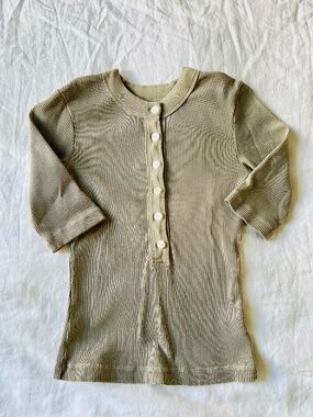 citizens of humanity nali short sleeve henley in flora